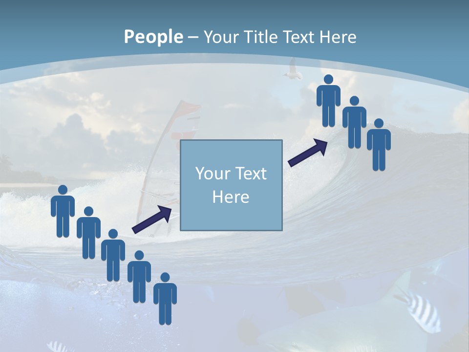 Urfing Urface Action PowerPoint Template