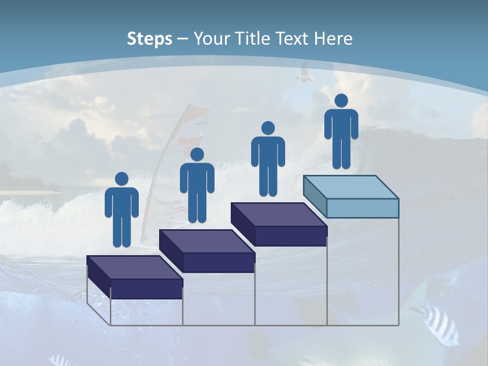 Urfing Urface Action PowerPoint Template