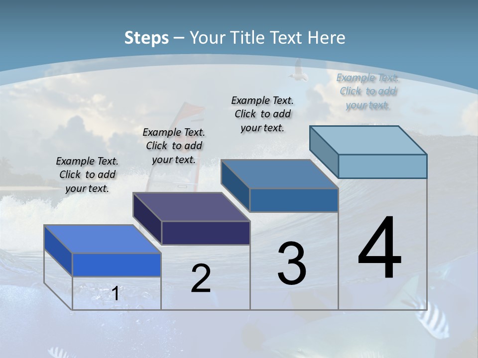 Urfing Urface Action PowerPoint Template