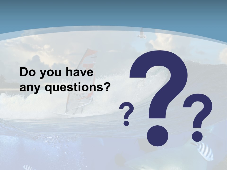 Urfing Urface Action PowerPoint Template