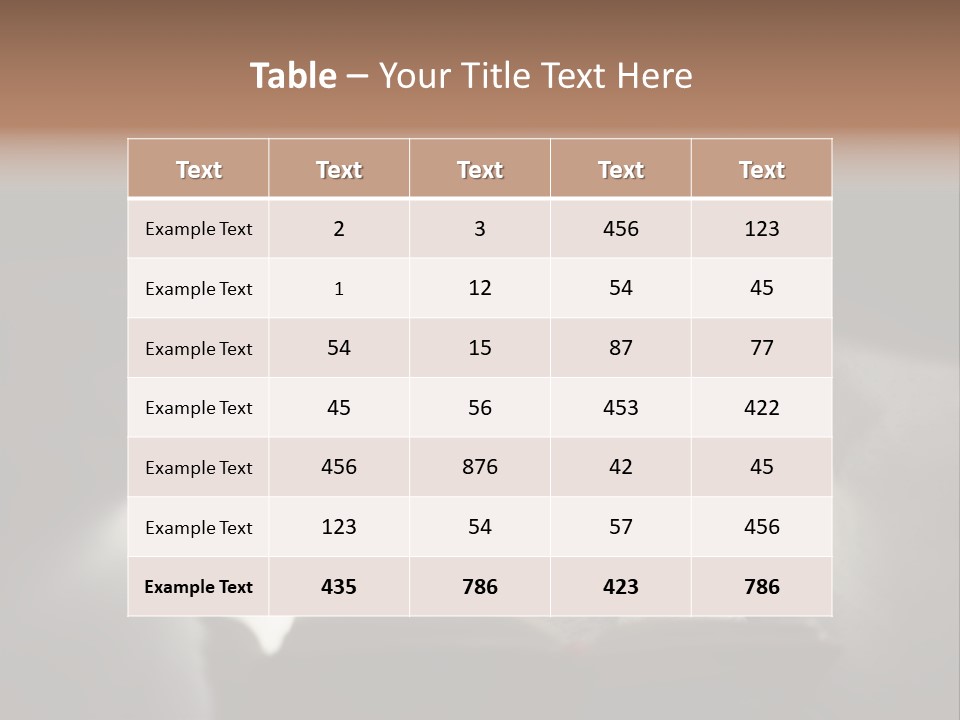 Person Covers Tale PowerPoint Template