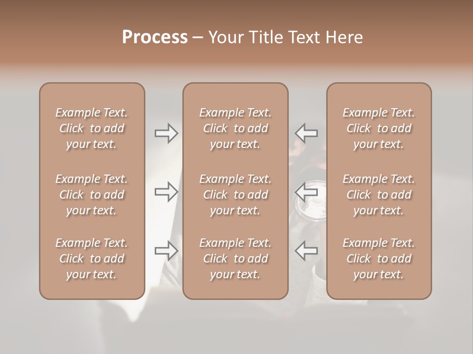 Person Covers Tale PowerPoint Template