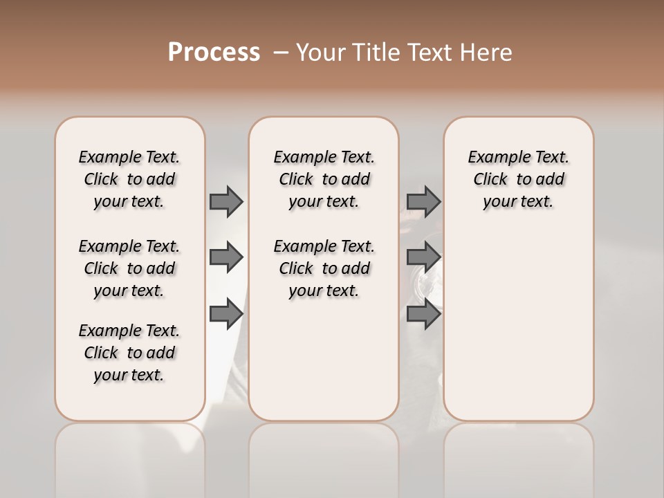 Person Covers Tale PowerPoint Template