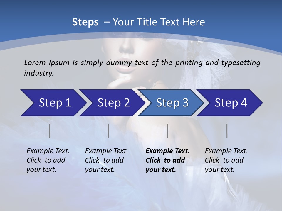 Skincare Princess Fashion PowerPoint Template