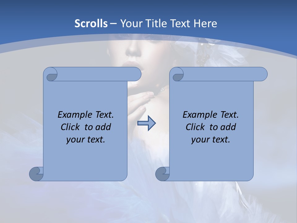 Skincare Princess Fashion PowerPoint Template