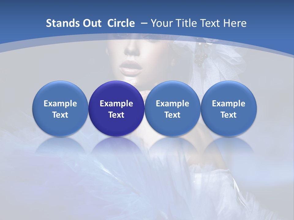 Skincare Princess Fashion PowerPoint Template