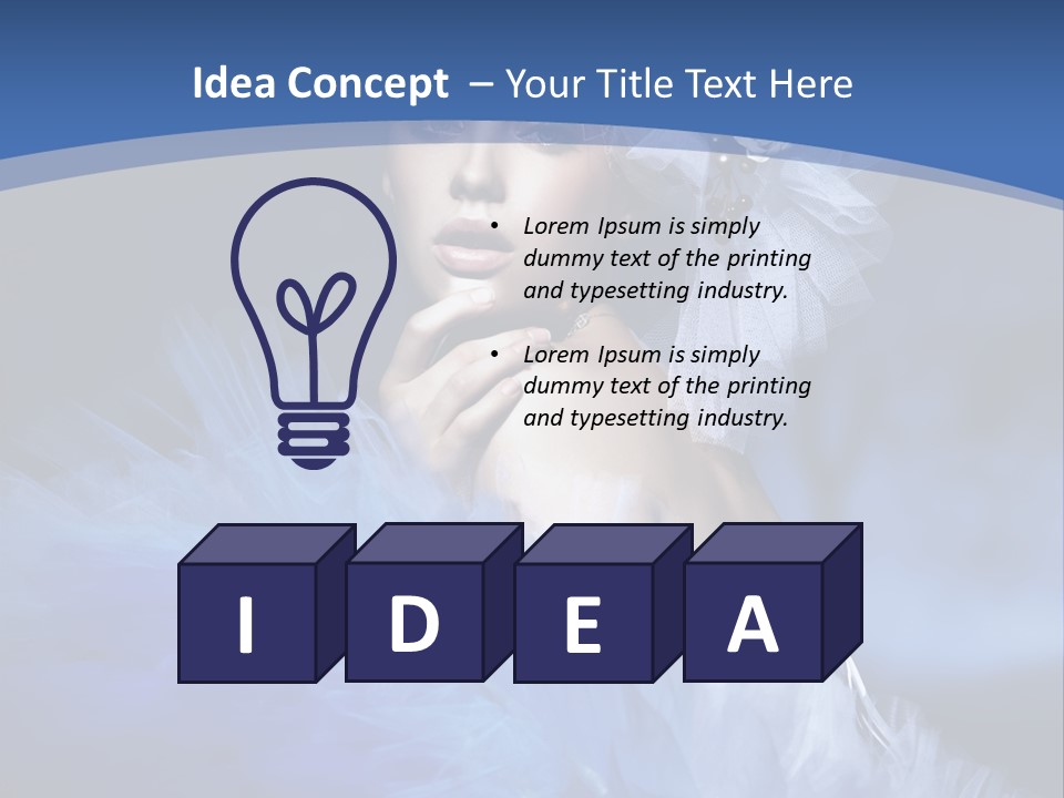 Skincare Princess Fashion PowerPoint Template