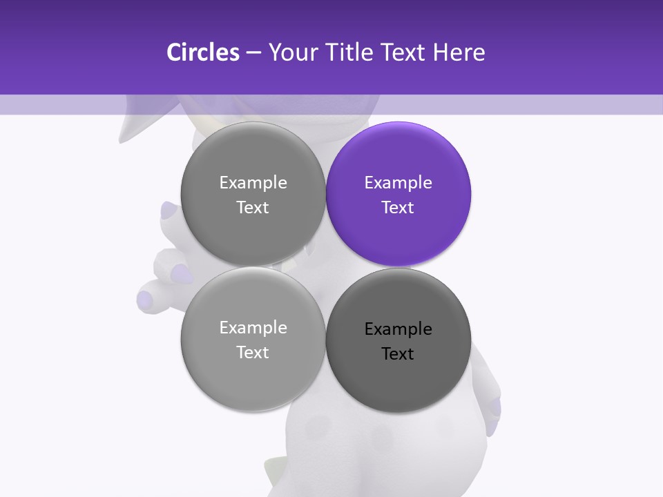 Head Animal Fire PowerPoint Template