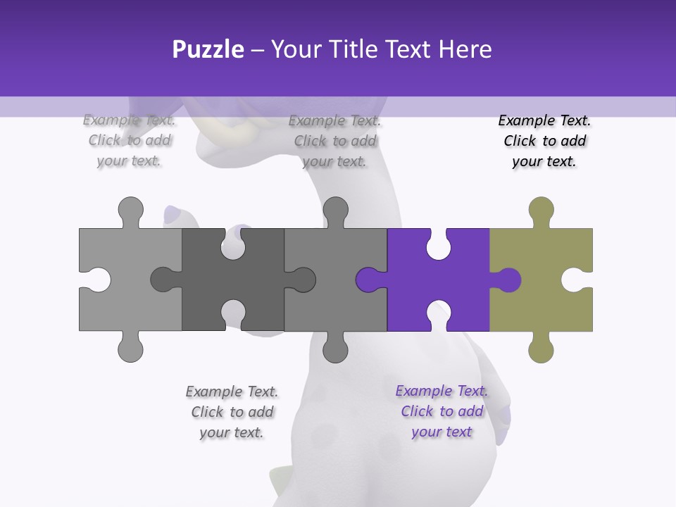 Head Animal Fire PowerPoint Template