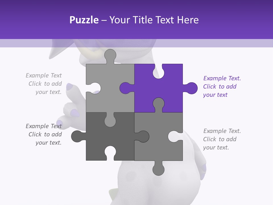 Head Animal Fire PowerPoint Template