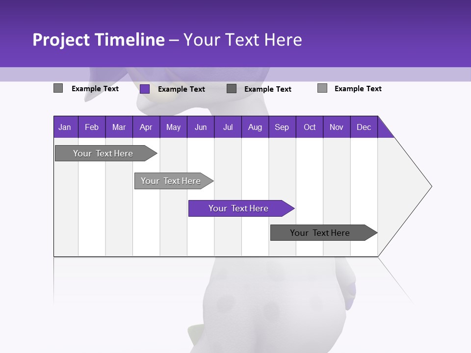 Head Animal Fire PowerPoint Template