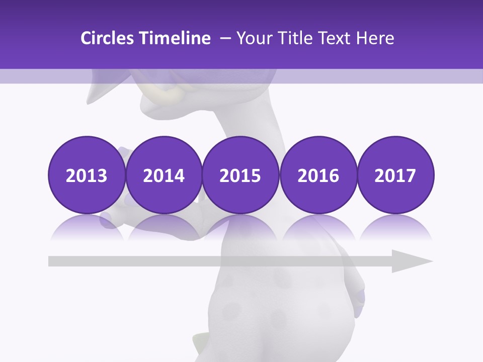 Head Animal Fire PowerPoint Template