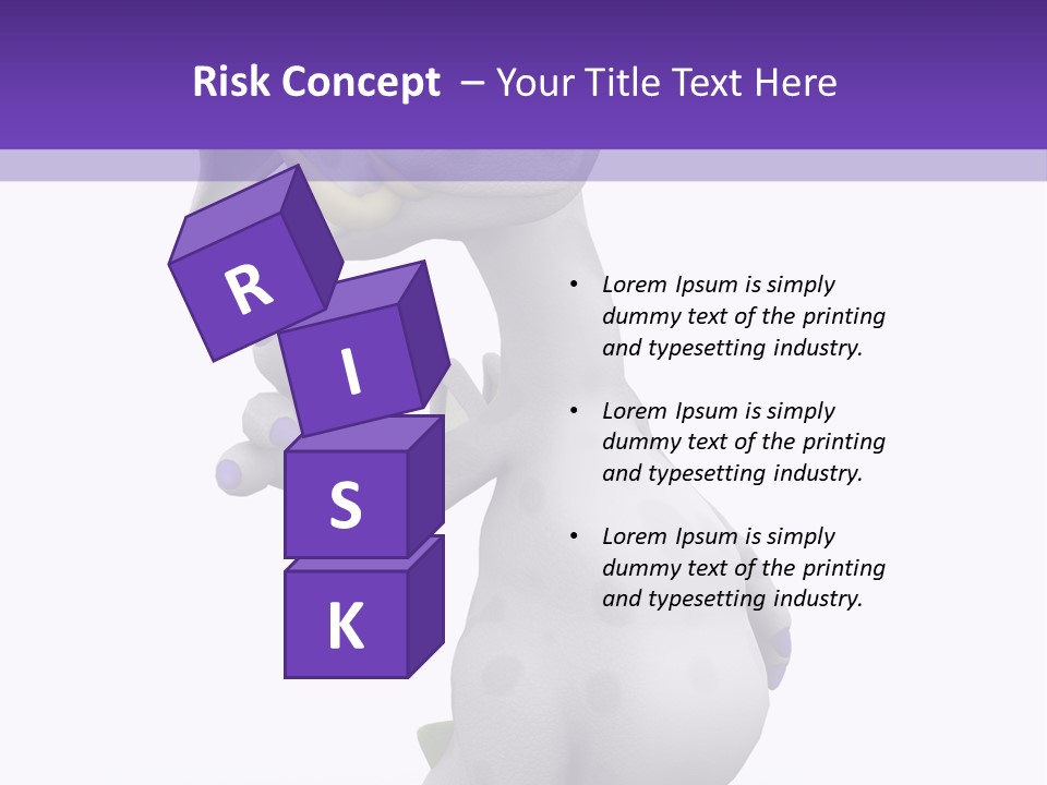 Head Animal Fire PowerPoint Template