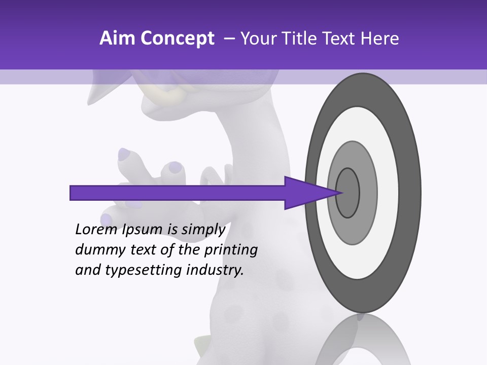 Head Animal Fire PowerPoint Template