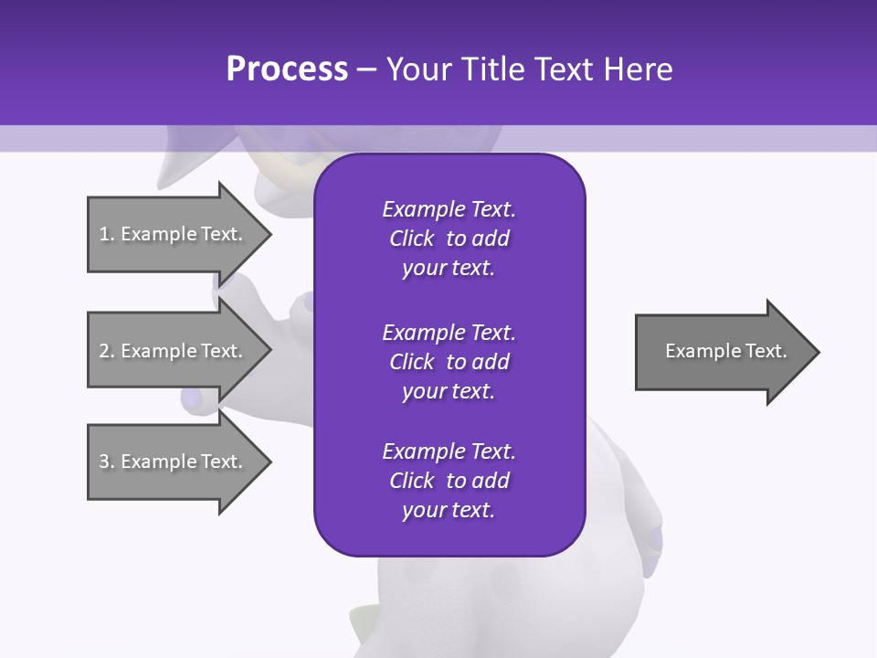 Head Animal Fire PowerPoint Template