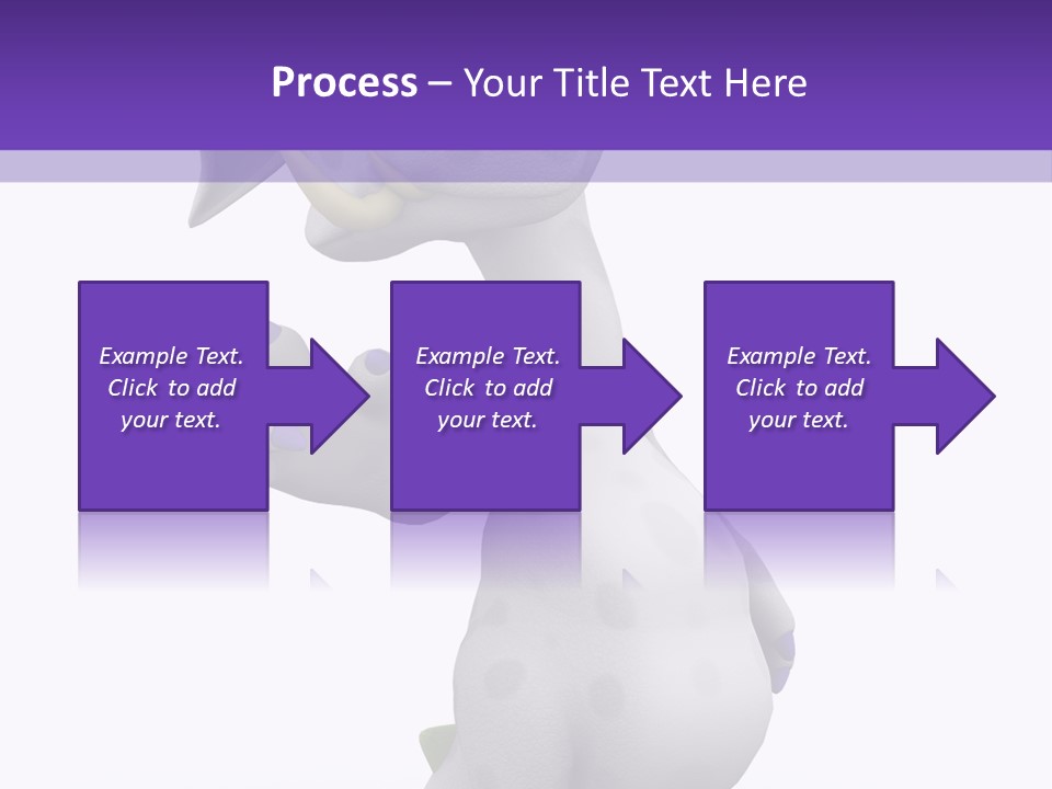 Head Animal Fire PowerPoint Template