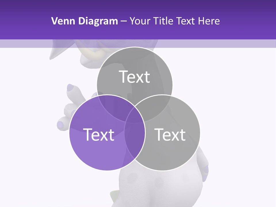 Head Animal Fire PowerPoint Template