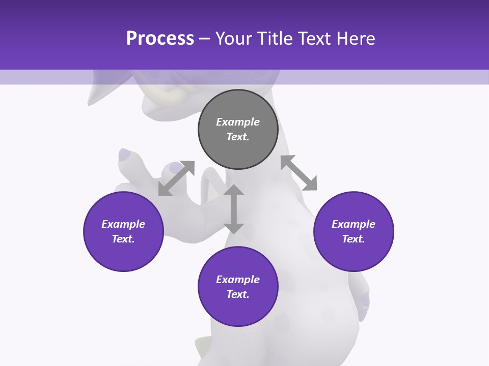 Head Animal Fire PowerPoint Template