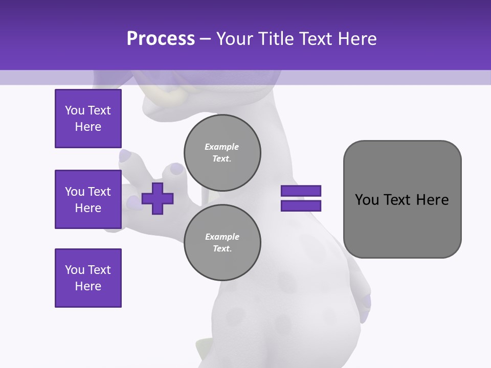 Head Animal Fire PowerPoint Template