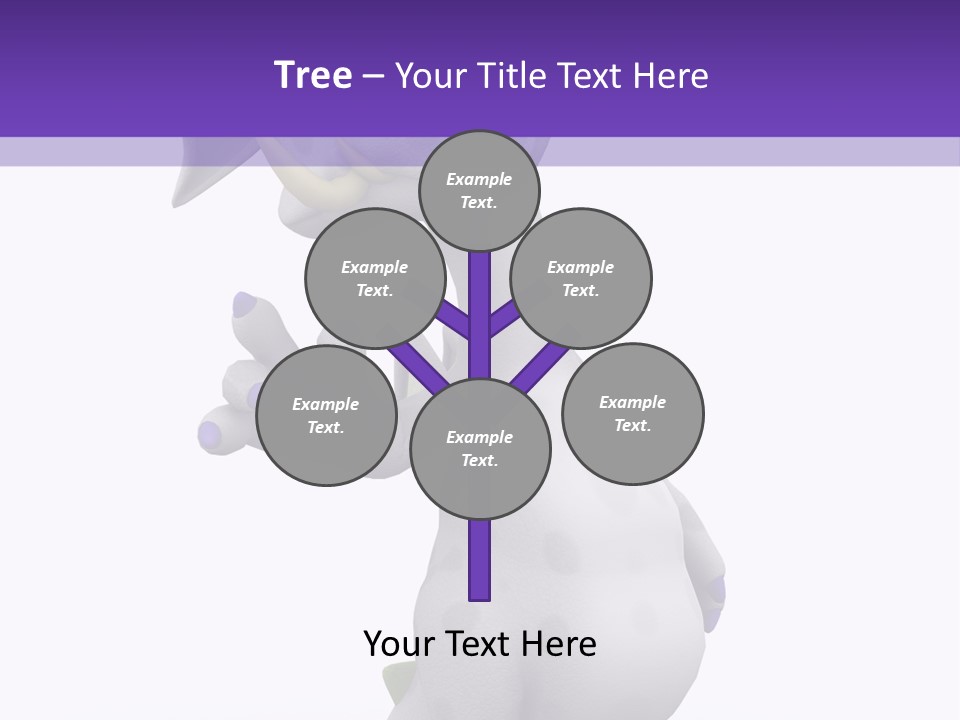 Head Animal Fire PowerPoint Template