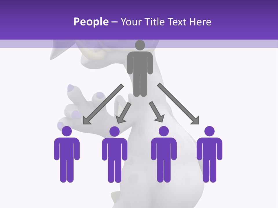 Head Animal Fire PowerPoint Template