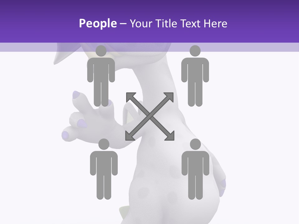 Head Animal Fire PowerPoint Template