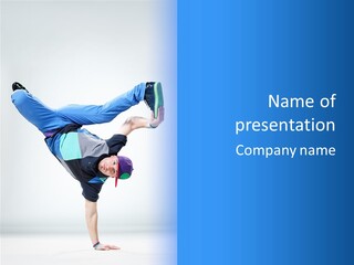 Rapper Moving Modern PowerPoint Template