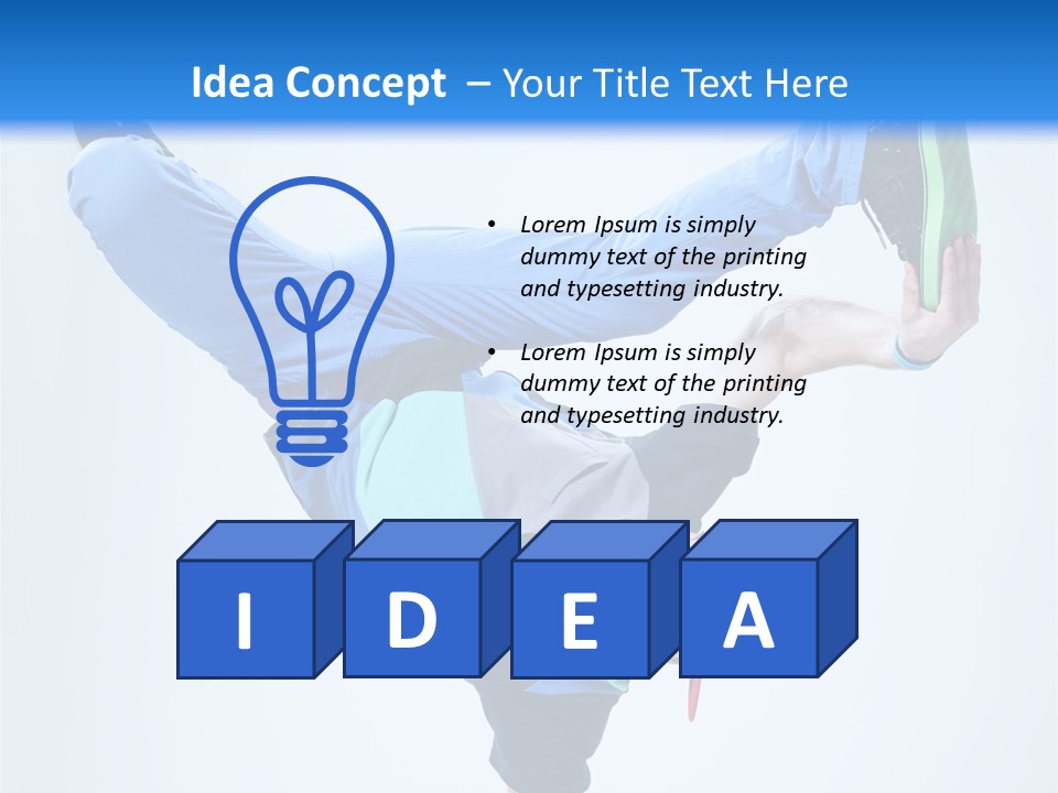 Rapper Moving Modern PowerPoint Template