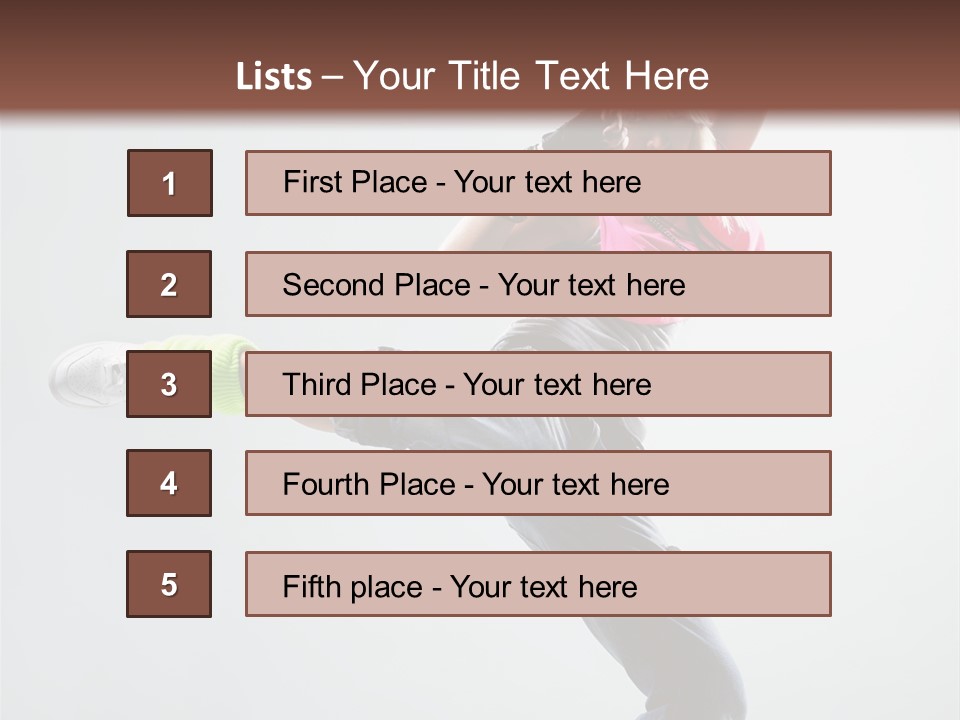 Studio Action Behavior PowerPoint Template