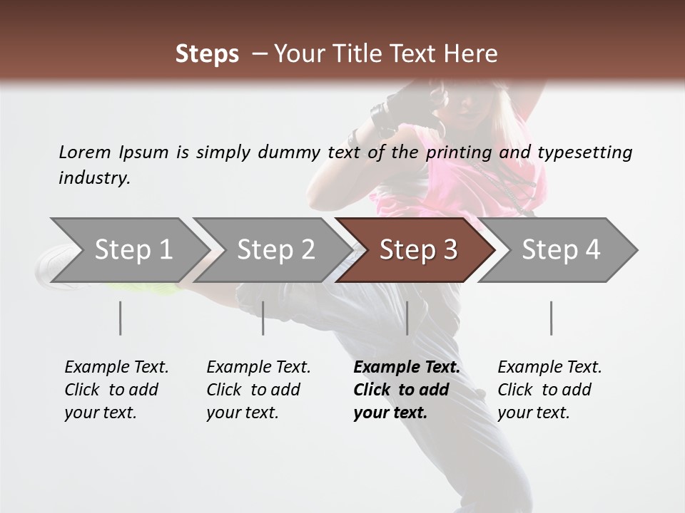 Studio Action Behavior PowerPoint Template