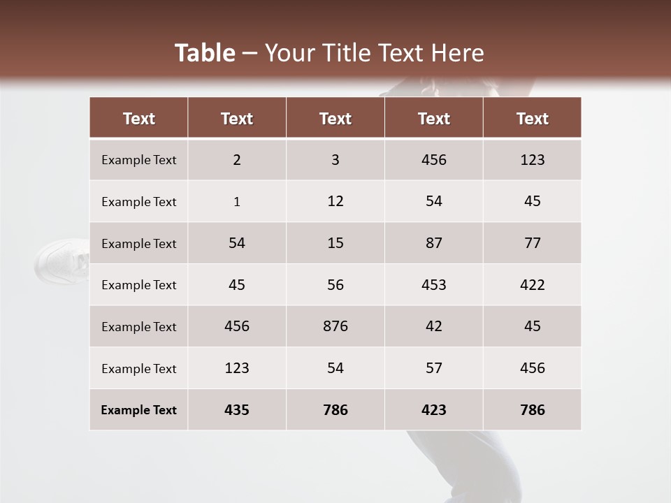 Studio Action Behavior PowerPoint Template