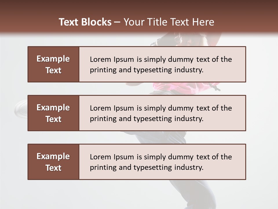 Studio Action Behavior PowerPoint Template