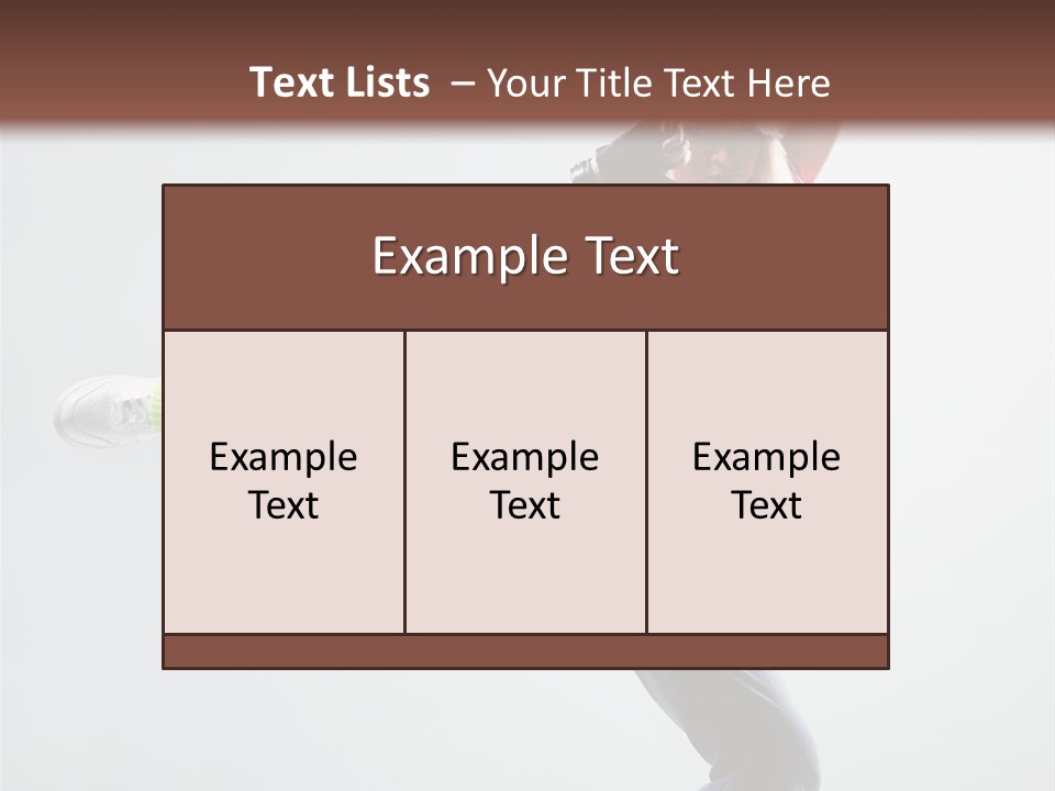 Studio Action Behavior PowerPoint Template