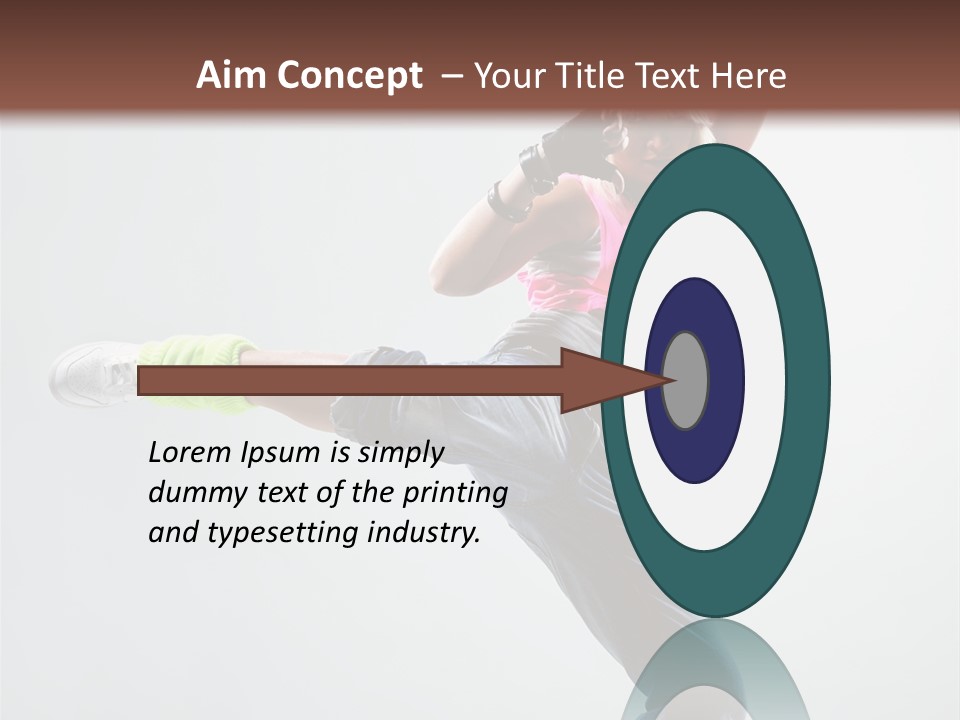 Studio Action Behavior PowerPoint Template