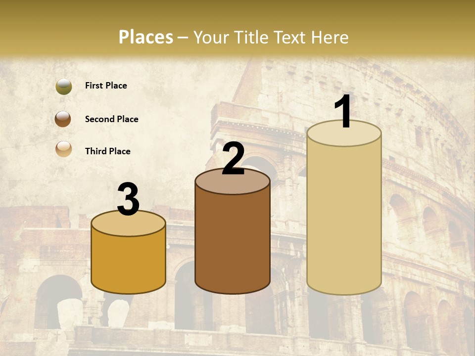 Construction History Stone PowerPoint Template