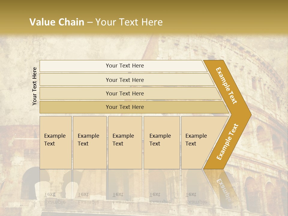 Construction History Stone PowerPoint Template
