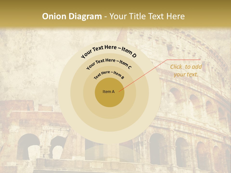 Construction History Stone PowerPoint Template