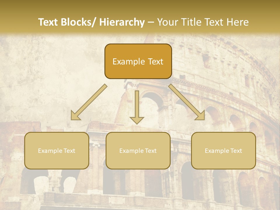 Construction History Stone PowerPoint Template