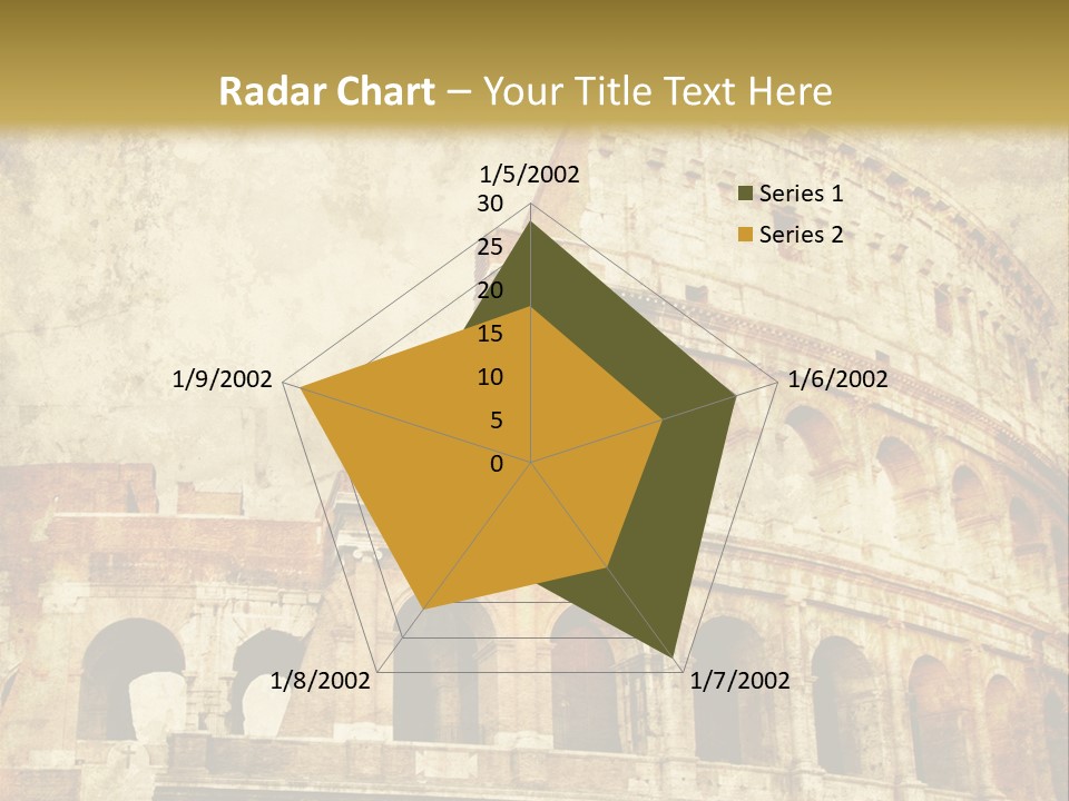 Construction History Stone PowerPoint Template