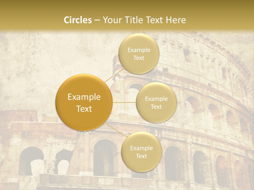 Construction History Stone PowerPoint Template