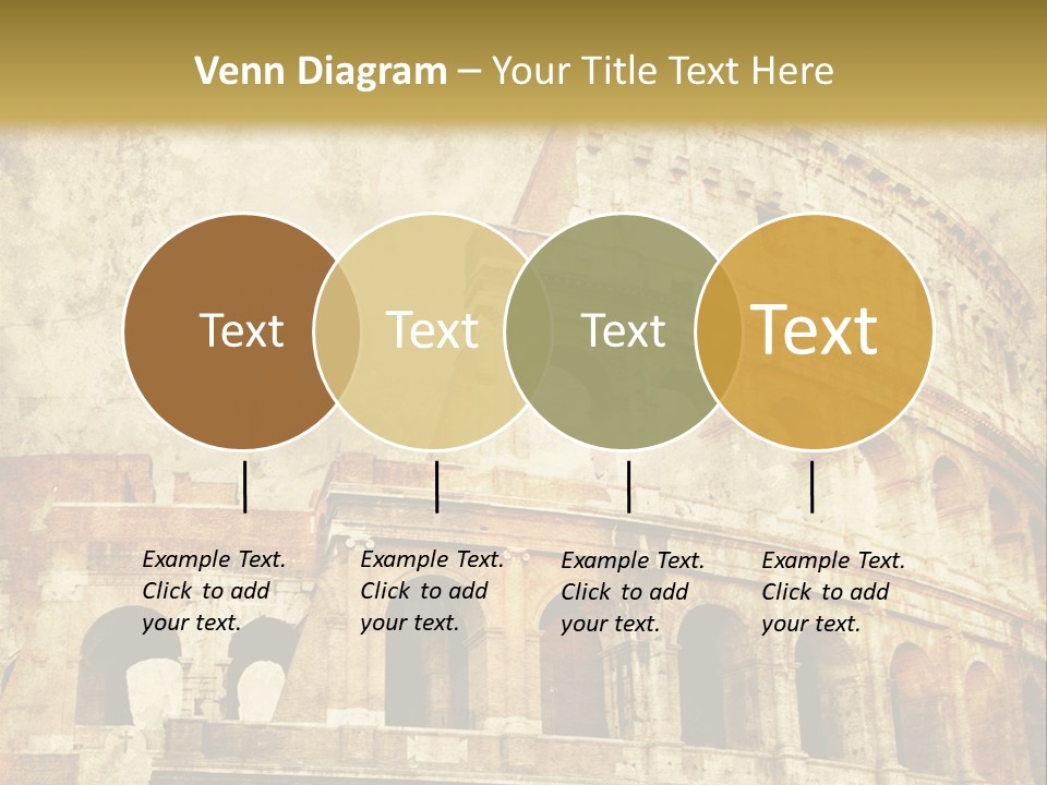 Construction History Stone PowerPoint Template
