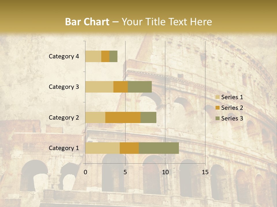 Construction History Stone PowerPoint Template