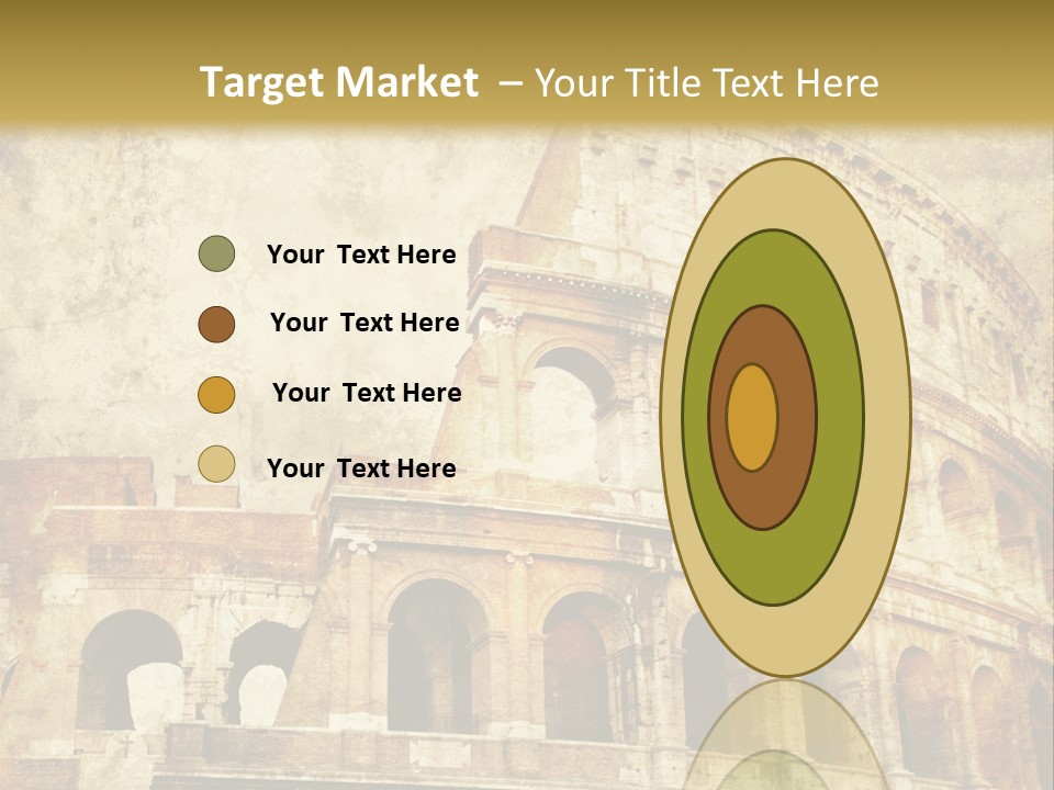 Construction History Stone PowerPoint Template