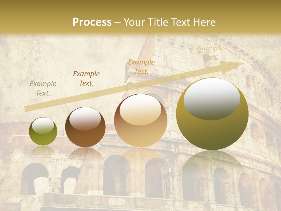 Construction History Stone PowerPoint Template