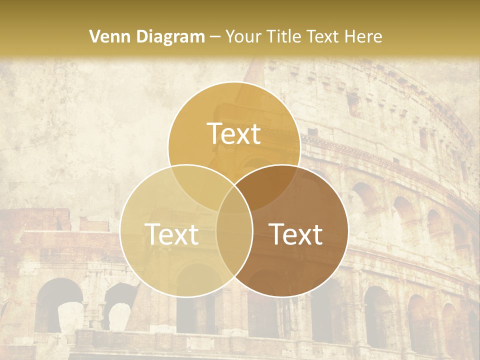 Construction History Stone PowerPoint Template