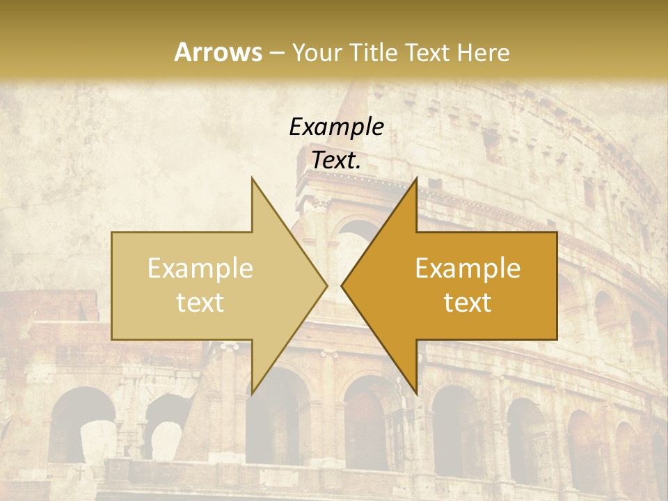 Construction History Stone PowerPoint Template