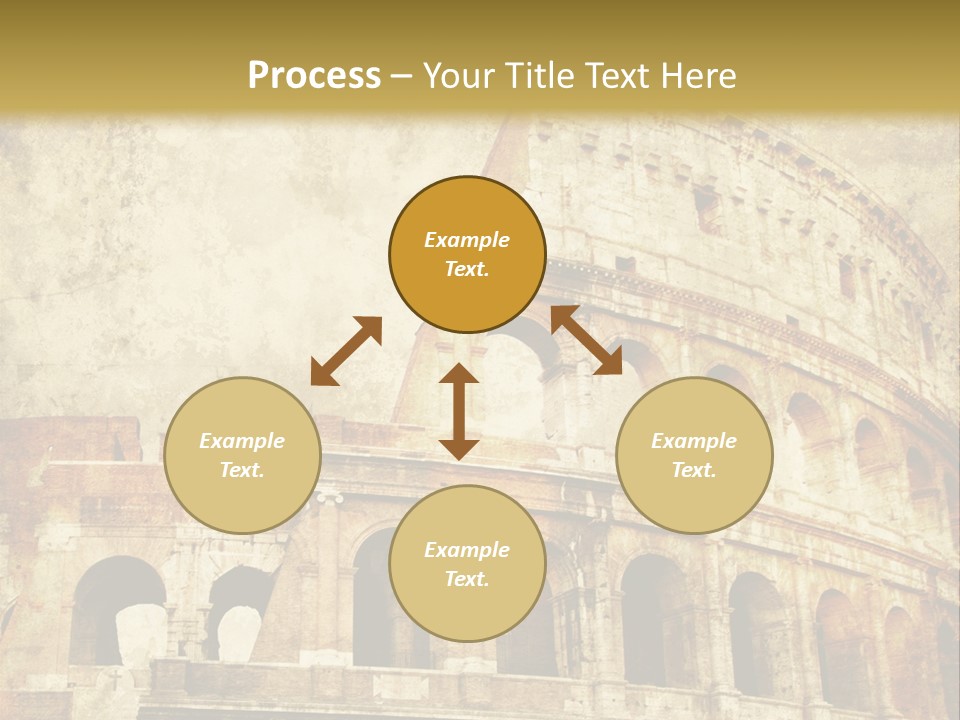Construction History Stone PowerPoint Template