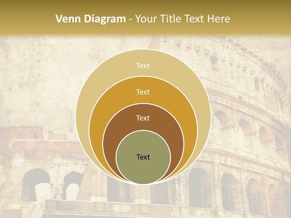 Construction History Stone PowerPoint Template