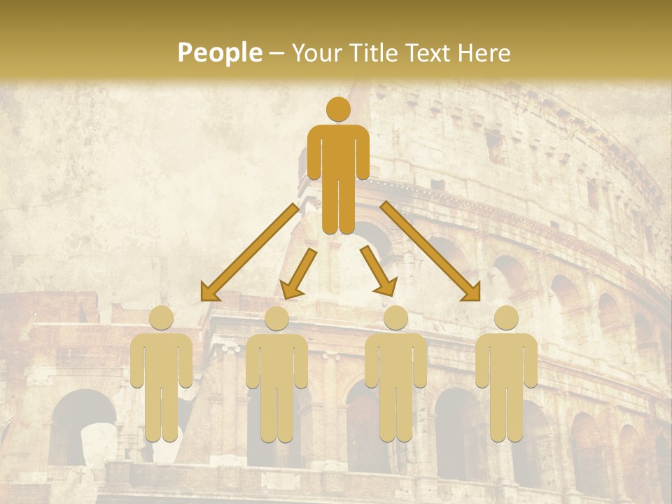 Construction History Stone PowerPoint Template