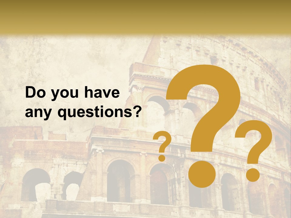 Construction History Stone PowerPoint Template